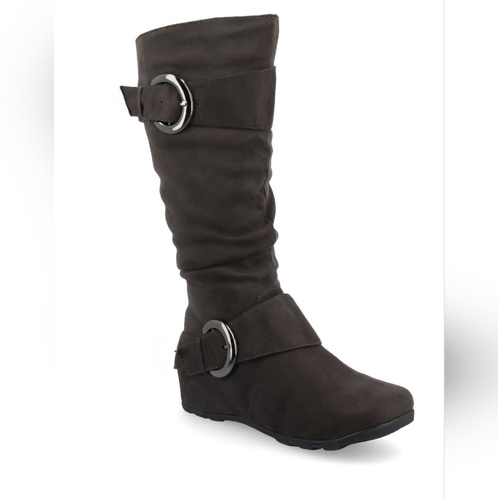 New In Box Journee Jester Knee High Boots Black Size 8